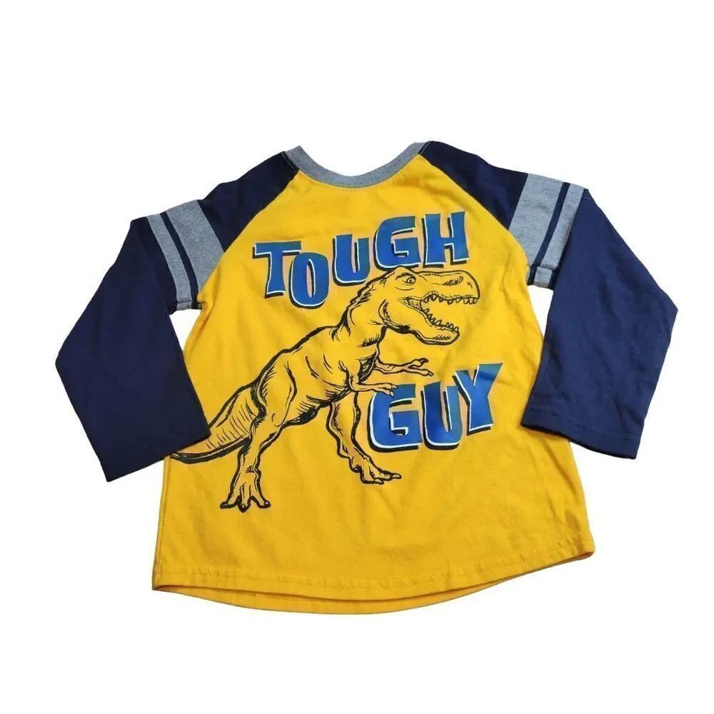 Garanimals tough guy dinosaur jersey shirt 4T